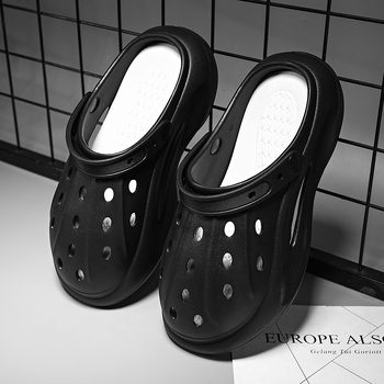 Unisex EVA cipele s rupicama – prozračne, protuklizne vanjske sandale s monolitnom potplatom od 4,0 cm