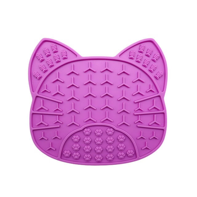 Szilikonból készült nyalópad lassú etetésre, kutyáknak és macskáknak, szívókoronggal, 107 g