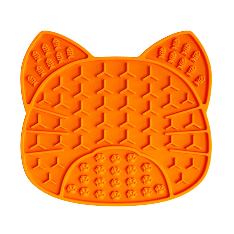 Szilikonból készült nyalópad lassú etetésre, kutyáknak és macskáknak, szívókoronggal, 107 g