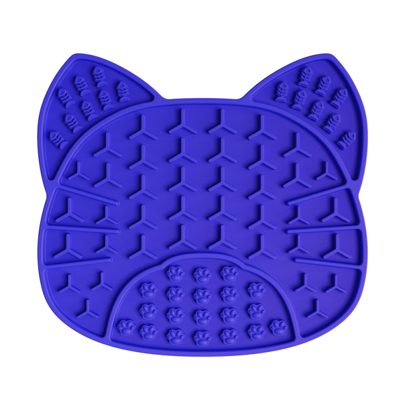 Szilikonból készült nyalópad lassú etetésre, kutyáknak és macskáknak, szívókoronggal, 107 g