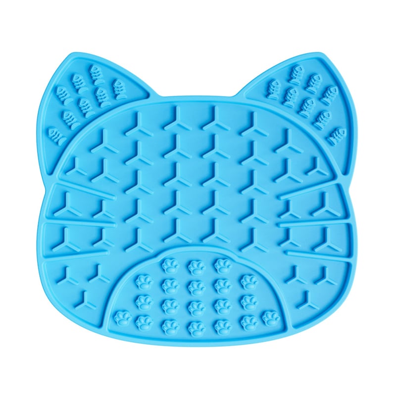 Szilikonból készült nyalópad lassú etetésre, kutyáknak és macskáknak, szívókoronggal, 107 g