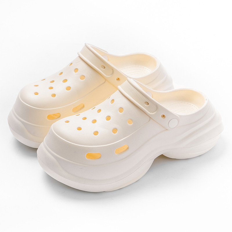 Unisex perforirane EVA sandale s debelim potplatom, protuklizne, vodootporne, injektirana podplat, debljina 1.5–3.5 mm