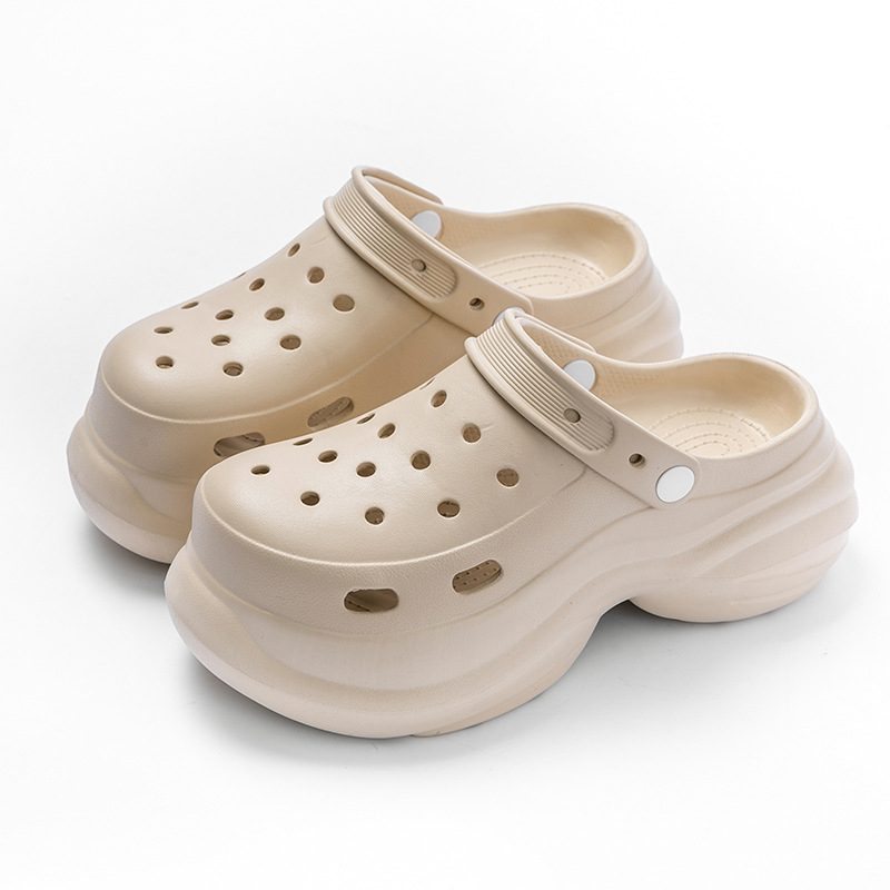 Unisex perforirane EVA sandale s debelim potplatom, protuklizne, vodootporne, injektirana podplat, debljina 1.5–3.5 mm