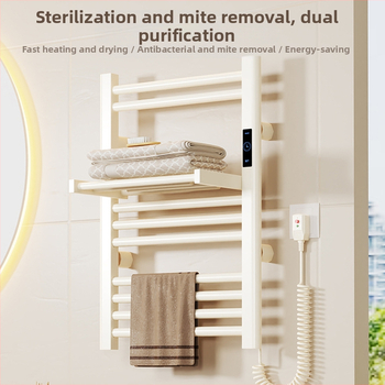 Összecsukható elektromos törölközőtartó (teljes fűtés, szénszálas fűtés, intelligens időzítés, mobilalkalmazásos távirányítás, szárítás és párátlanítás)