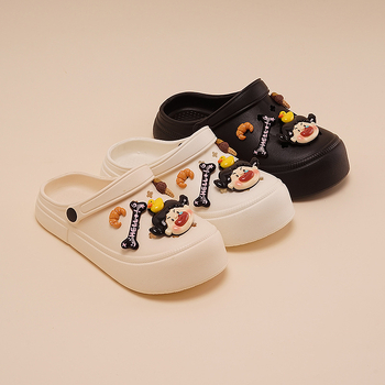 Crocs-stil sandale za ljeto 2025, zatvoren prst, debela potplata ≥3 cm, EVA gornji dio i potplat, protuklizne, unisex, za plažu i svakodnevnu upotrebu