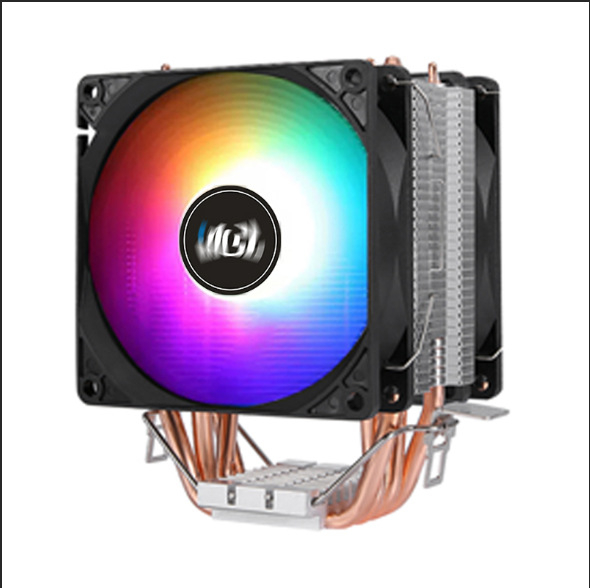 Ψύκτης CPU με 4 σωλήνες χαλκού, υδραυλικός ρουλεμάν, 2000 RPM, 22 dB