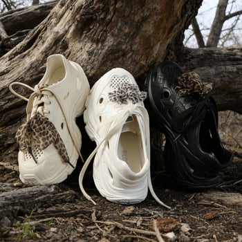 Női EVA szandál fűzős, zárt orrú, 2–3 cm vastag talppal, csúszásmentes, strandra és szabadtéri használatra