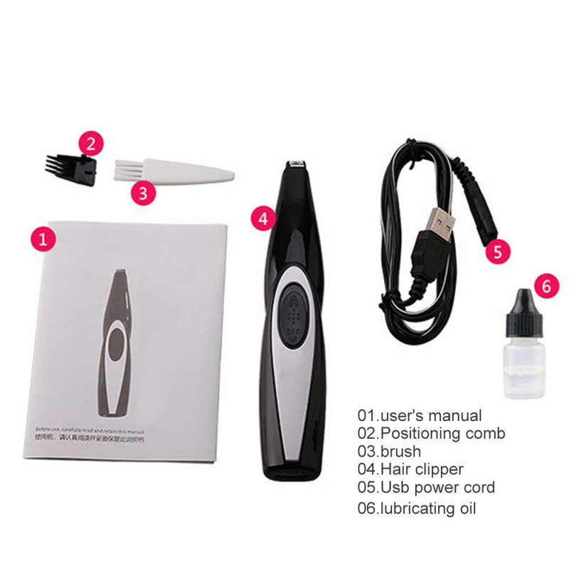 Elektrický zastřihovač pre psa – čepeľ z nehrdzavejúcej ocele, 60 kusov v balení