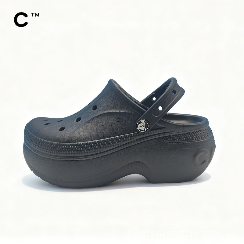 Női platform szandál EVA felsőrésszel és EVA talppal, 3 cm+ vastag talp, 6 cm sarok