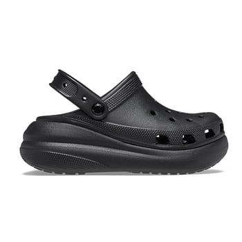 Női perforált platform papucsok 3–5 cm vastag talppal, felső része Crostile resinából, csúszásmentes talp