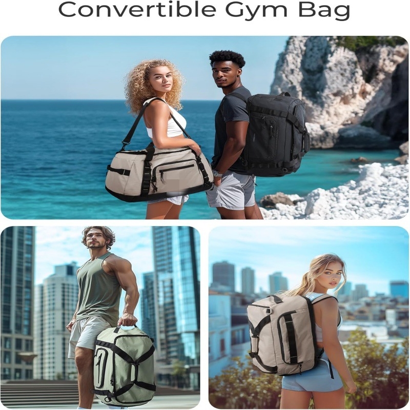 Unisex putna torba za rekreaciju, 20–35L, Poliester, Najlon podstava