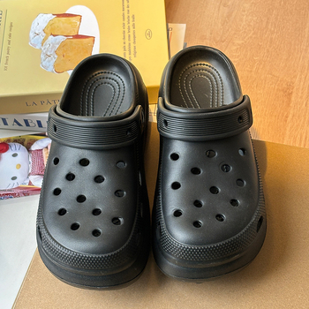 Ženske EVA sandale u Crocs stilu s 3 cm debelim potplatom, ljeto 2025