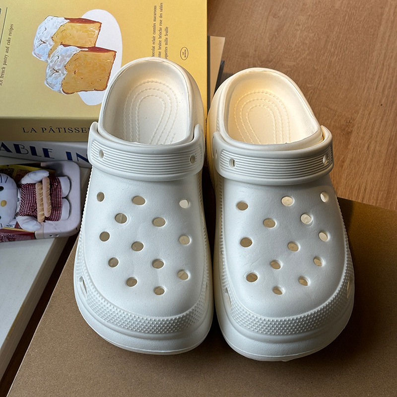 Ženske EVA sandale u Crocs stilu s 3 cm debelim potplatom, ljeto 2025