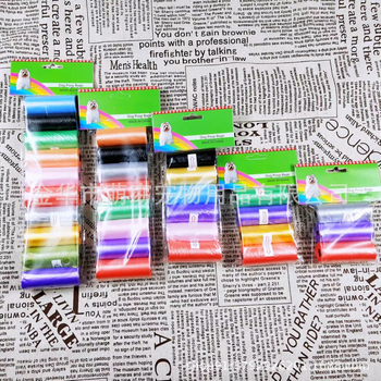 Meng Yao kisállat ürülék zacskó készlet — hordozható kutyaürülék zacskók, nyomtatás nélküli, folyamatos tekercs típus, anyag PE, vastagság általános