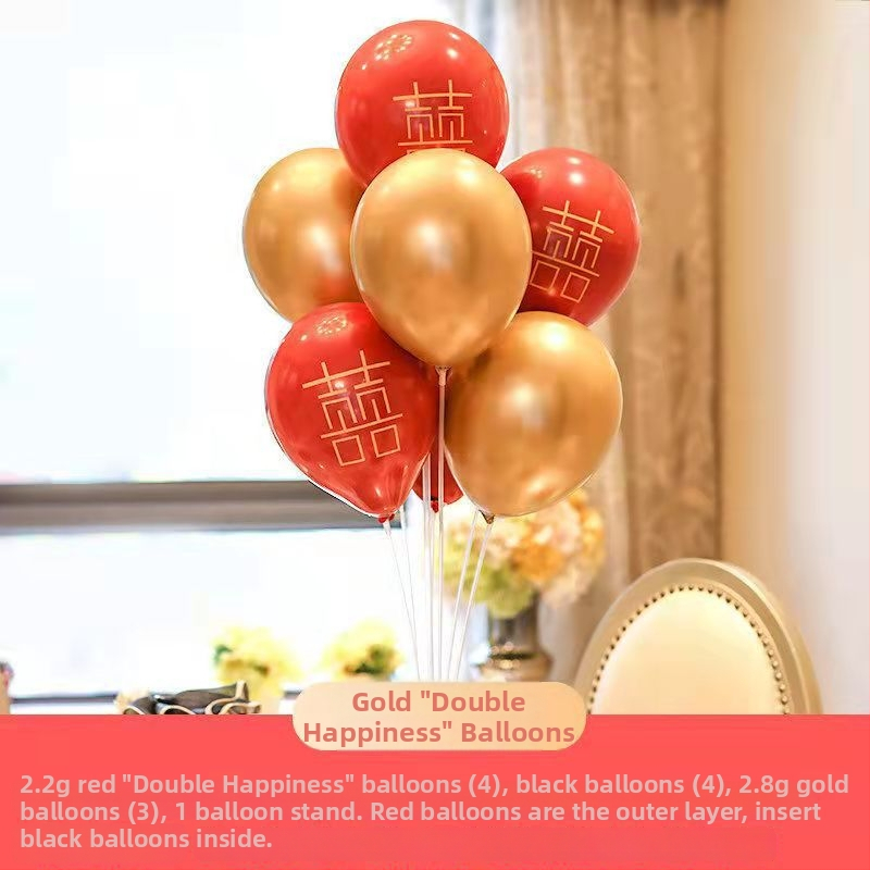 Asztali lufi tartó, beltéri dekorációs készlet esküvőkhöz és bulikhoz