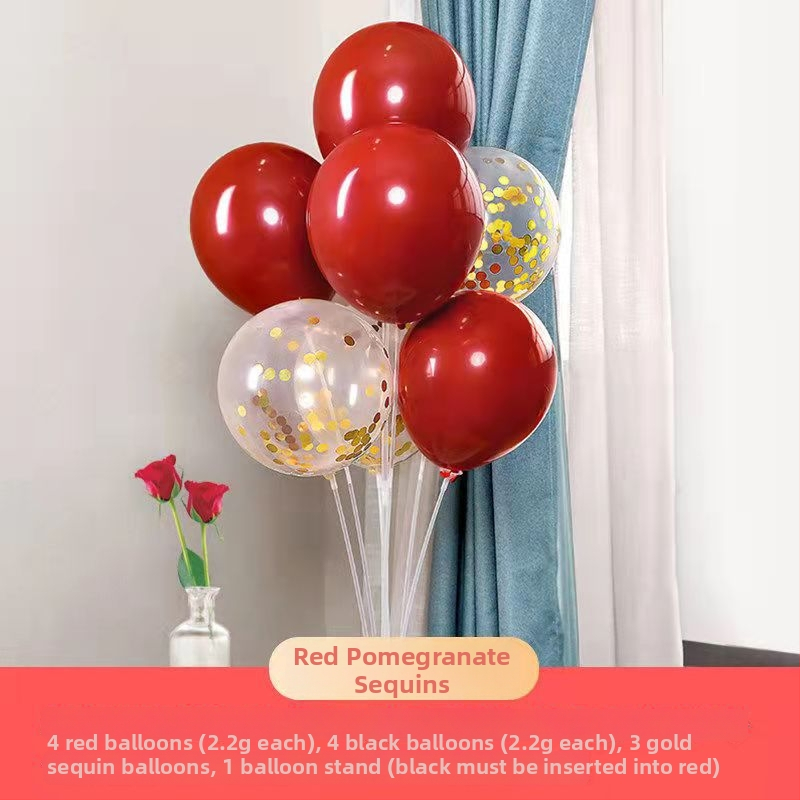 Asztali lufi tartó, beltéri dekorációs készlet esküvőkhöz és bulikhoz