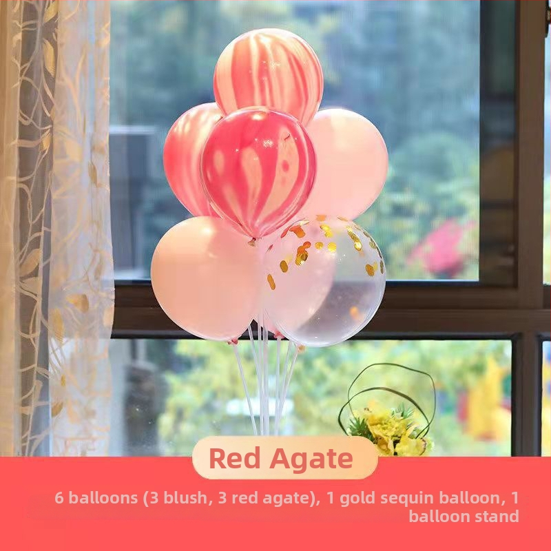 Asztali lufi tartó, beltéri dekorációs készlet esküvőkhöz és bulikhoz