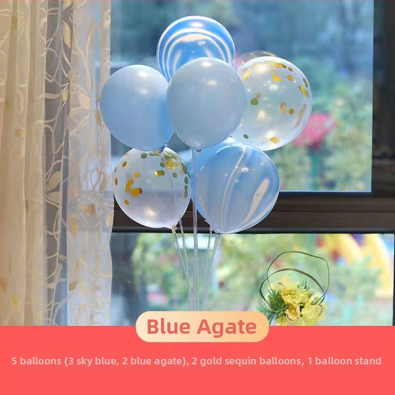 Asztali lufi tartó, beltéri dekorációs készlet esküvőkhöz és bulikhoz