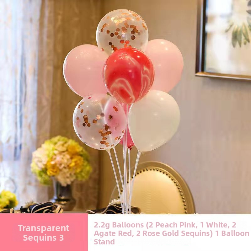 Asztali lufi tartó, beltéri dekorációs készlet esküvőkhöz és bulikhoz