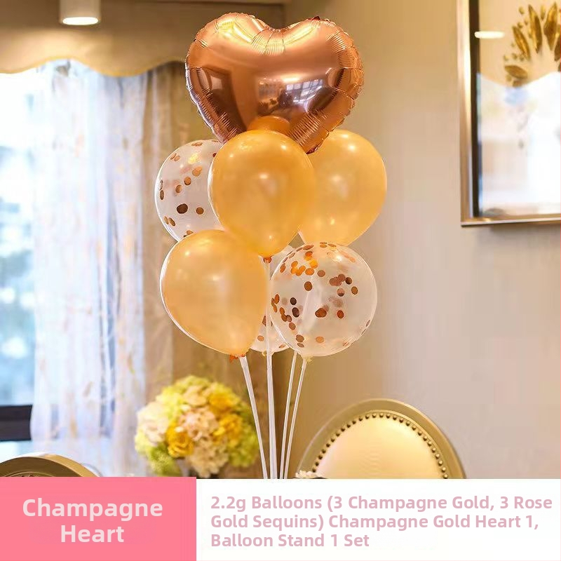 Asztali lufi tartó, beltéri dekorációs készlet esküvőkhöz és bulikhoz