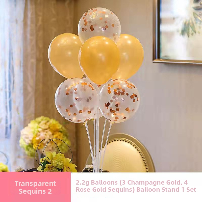 Asztali lufi tartó, beltéri dekorációs készlet esküvőkhöz és bulikhoz