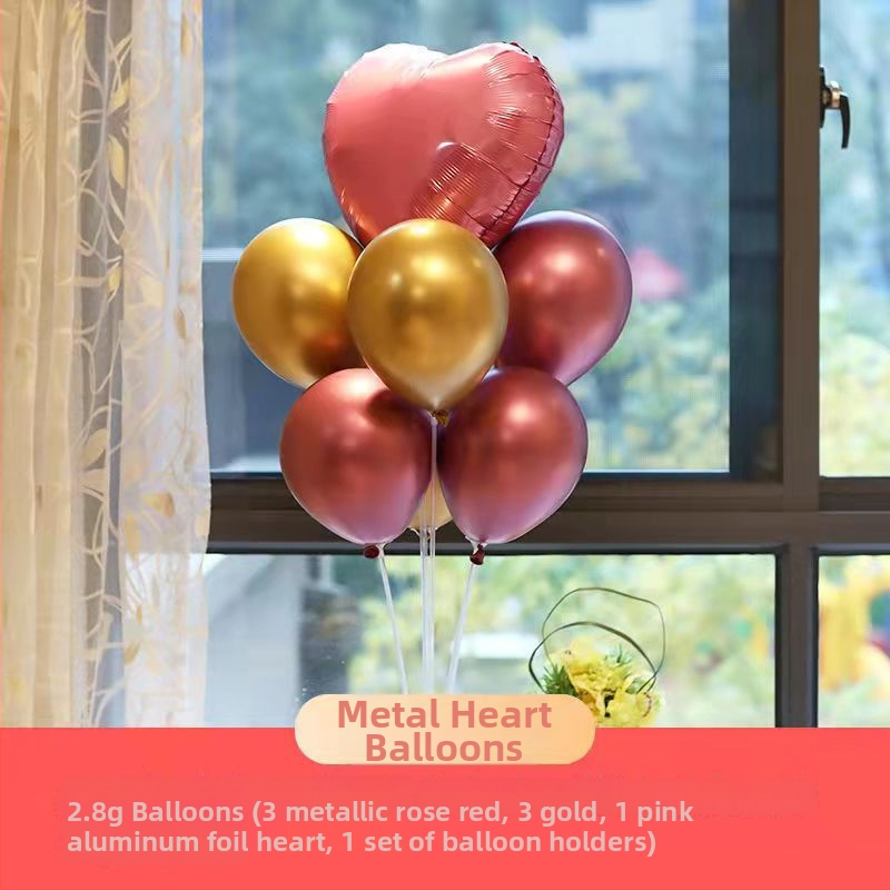 Asztali lufi tartó, beltéri dekorációs készlet esküvőkhöz és bulikhoz