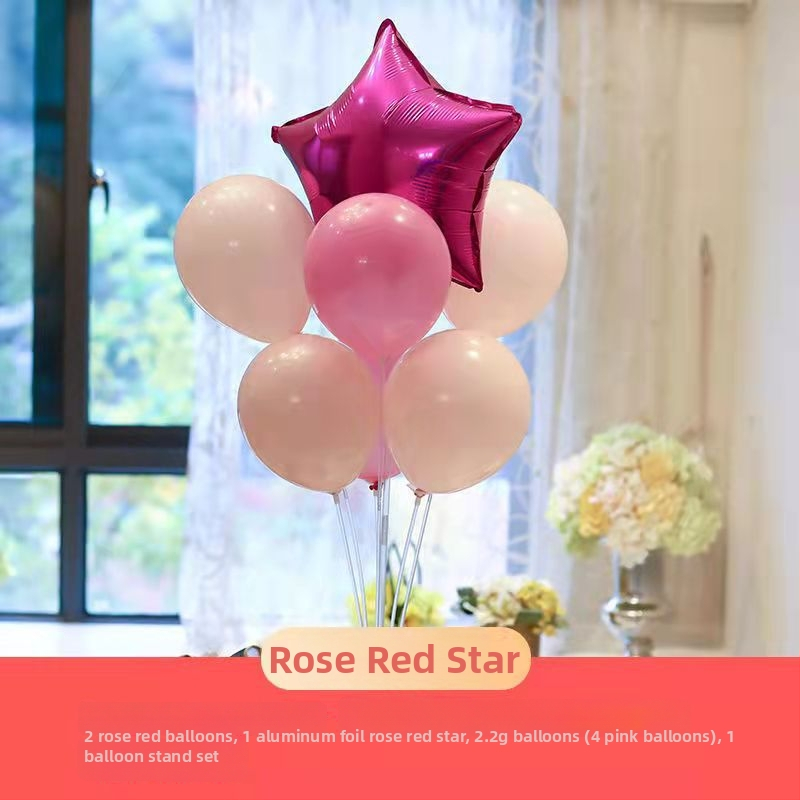 Asztali lufi tartó, beltéri dekorációs készlet esküvőkhöz és bulikhoz