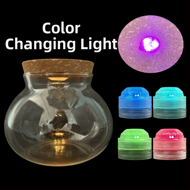 Хидропонна ваза за растения от високо боросиликатно стъкло, духана, персонализируема