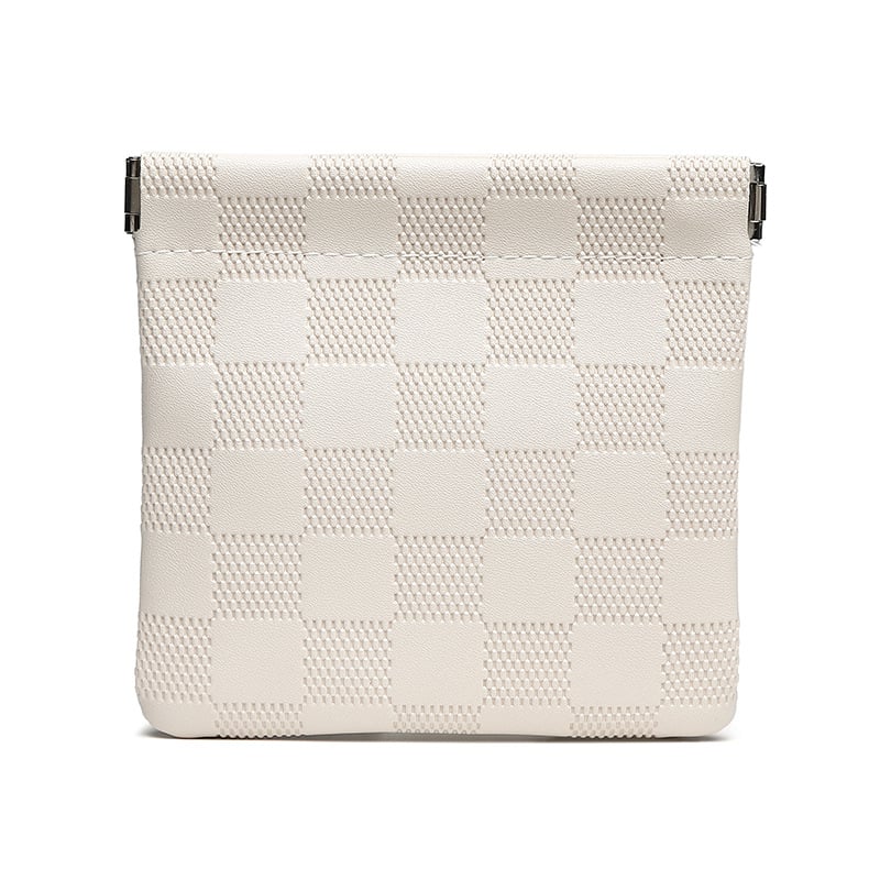 Sminkes táska (többcélú tárolás; PU anyag; négyszögletes alak; modern minimalista stílus; utazáshoz)