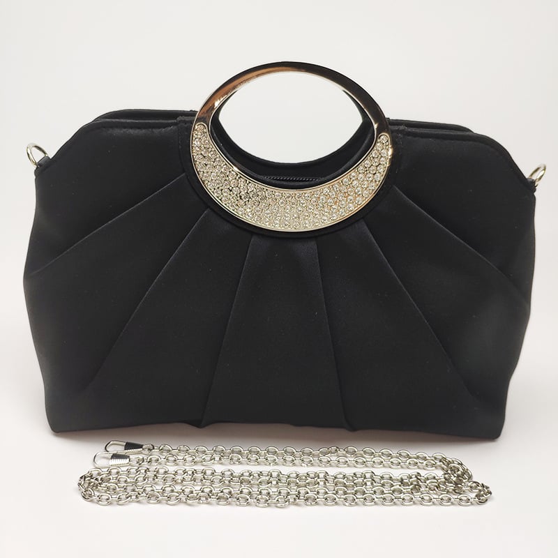 Kagyló alakú estélyi clutch cipzárral, importált hópelyhes konopból készült anyag, háromdimenziós táska, 3D kártyatartó zseb