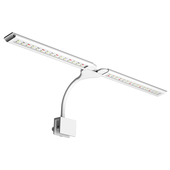 LED akvárium clip lámpa, PVC ház, Yikeda márka, teljesítmény opciók 4.8, 6.4, 8.8, 12 és 13.6W, súly 0.31–0.44 kg, világítás, dekoratív és a növekedés elősegítése