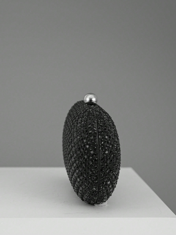 RCRK клач чанта от полиестер, овална форма, заключване, джоб за телефон