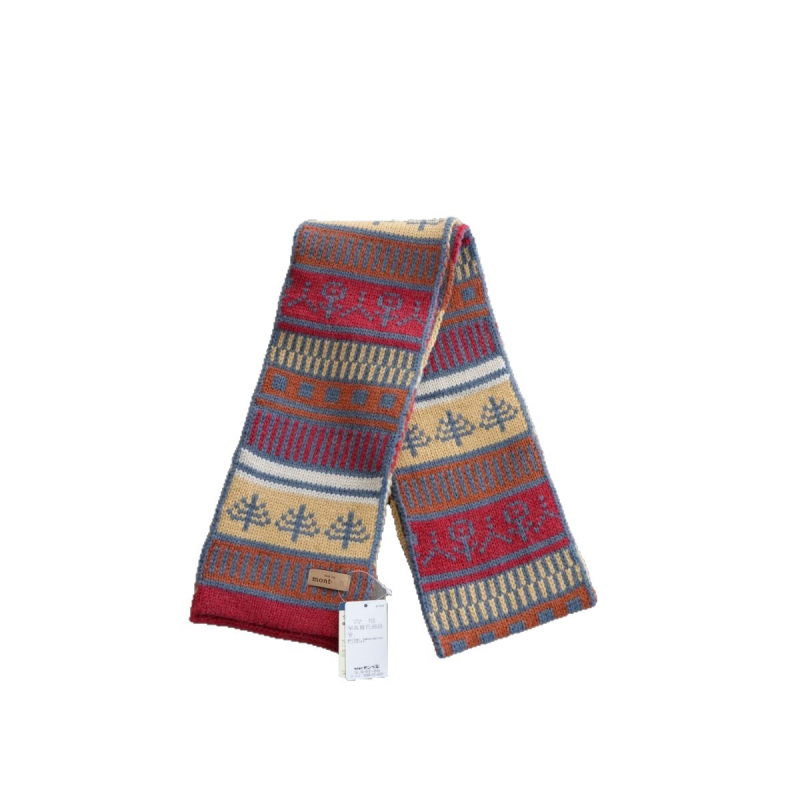 Унисекс шал от вълнена смес за зимно носене, запазва топлината, ежедневен стил с ретро акцент