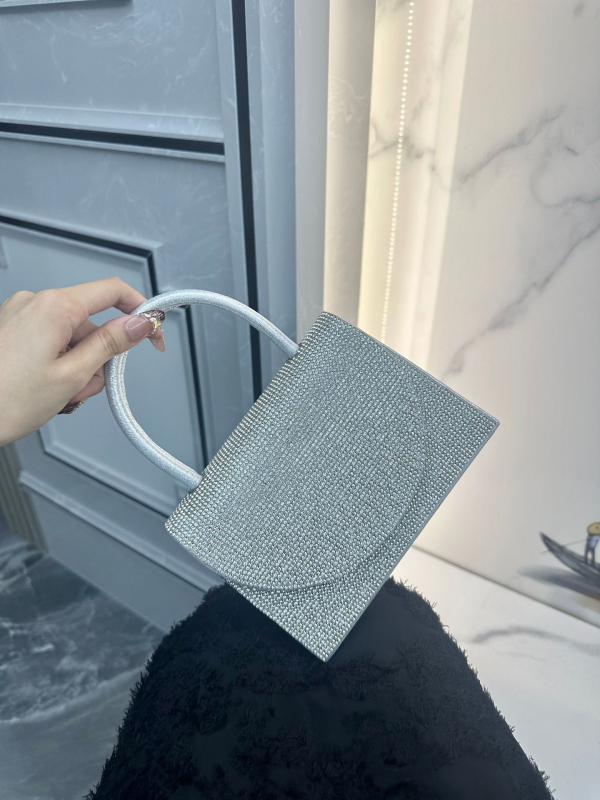 Clutch torbica s dijamantima za banket, večernja torba za žene od poliestera