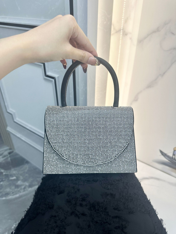 Clutch torbica s dijamantima za banket, večernja torba za žene od poliestera