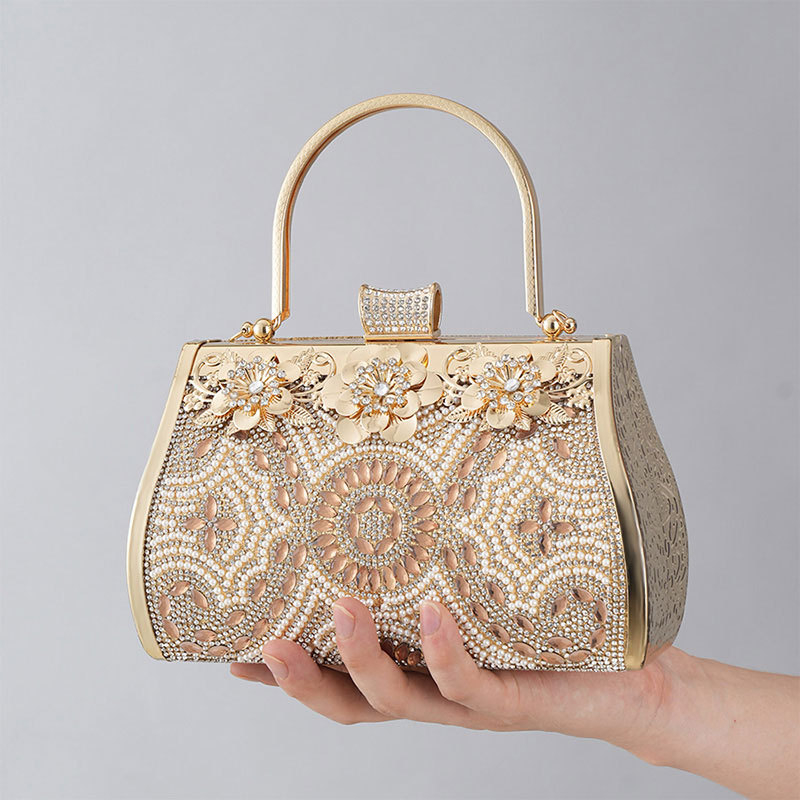PU večernja clutch torbica – horizontalni kvadratni oblik, zaključavanje, laminirani džep sa zatvaračem