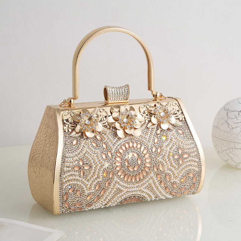PU večernja clutch torbica – horizontalni kvadratni oblik, zaključavanje, laminirani džep sa zatvaračem