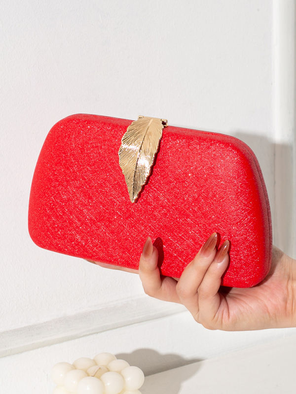 Mumu clutch torba – PU materijal, horizontalni kvadratni oblik, 3D vanjski dizajn, zatvaranje s poklopcem, pretinac za mobitel