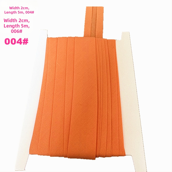 Bandă pentru margine, poliester-bumbac, 2 cm lățime, 5 m lungime, model TCB-2cm, pentru haine și textile de casă