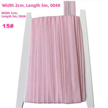 Bandă pentru margine, poliester-bumbac, 2 cm lățime, 5 m lungime, model TCB-2cm, pentru haine și textile de casă