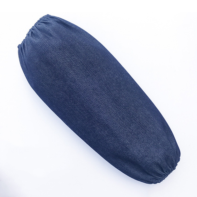 Denim oversleeves – bez rukava za zaštitu od zagađenja i dekontaminacije, moderan stil, jednofarbni uzorak, Shengda