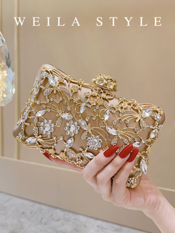 PU materijal večernja clutch torbica, poliester podstava, dizajn kuverte, pretinac za mobitel, horizontalni kvadratni oblik