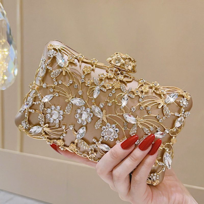 PU materijal večernja clutch torbica, poliester podstava, dizajn kuverte, pretinac za mobitel, horizontalni kvadratni oblik