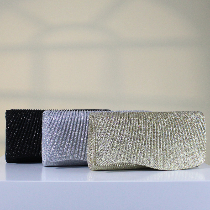Večernja clutch torba Yaxuanmei, PU koža, poliester podstava, stil lančane torbe, magnetsko zatvaranje