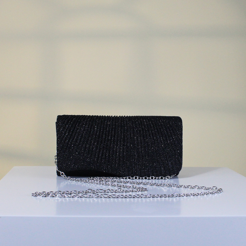 Večernja clutch torba Yaxuanmei, PU koža, poliester podstava, stil lančane torbe, magnetsko zatvaranje