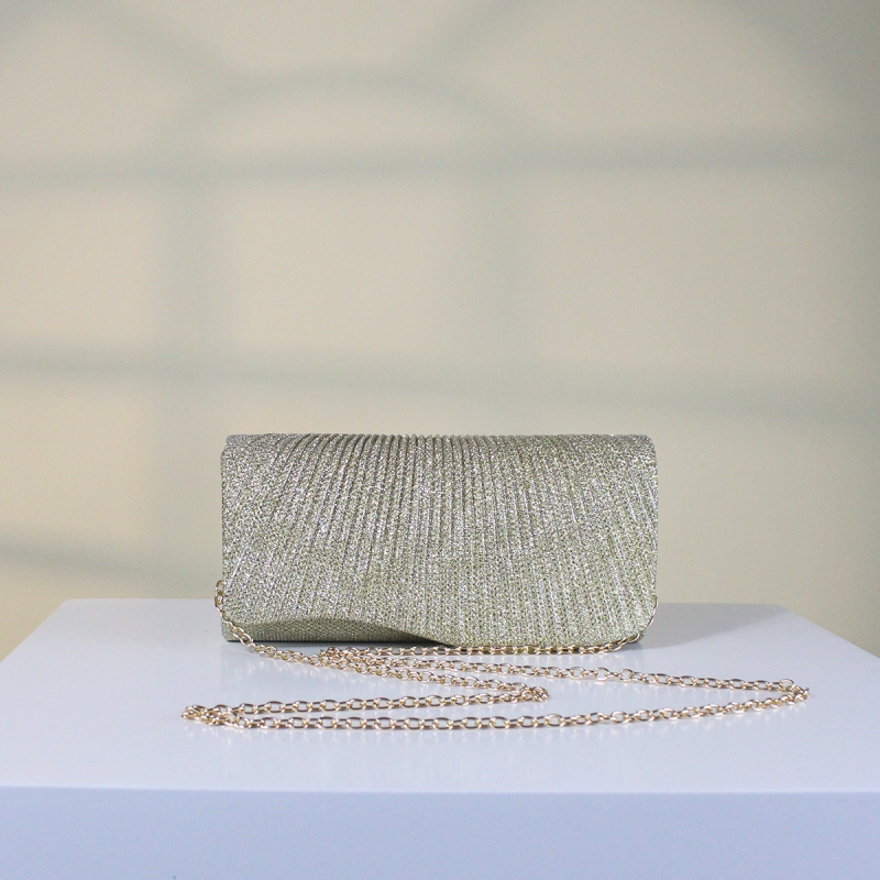 Večernja clutch torba Yaxuanmei, PU koža, poliester podstava, stil lančane torbe, magnetsko zatvaranje