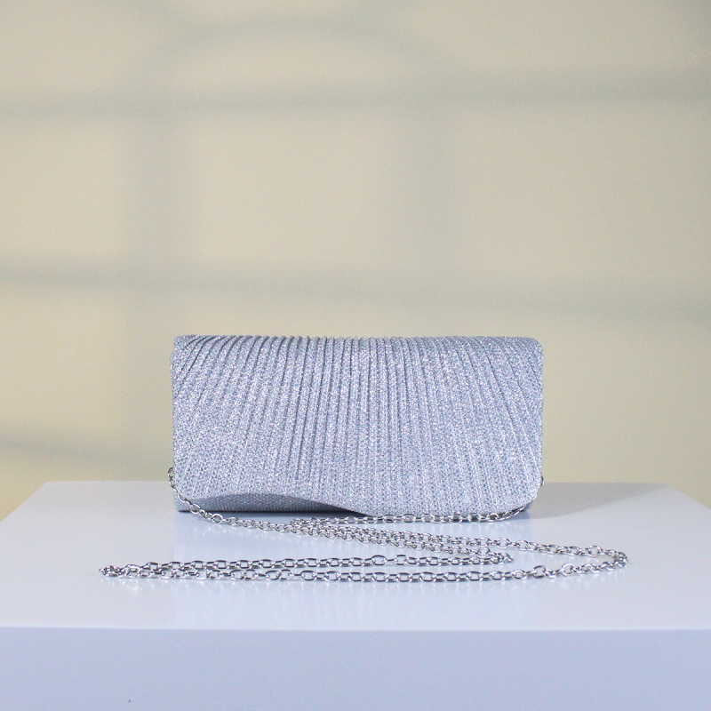Večernja clutch torba Yaxuanmei, PU koža, poliester podstava, stil lančane torbe, magnetsko zatvaranje