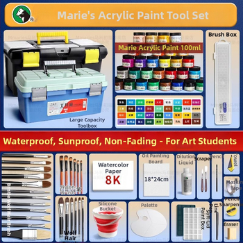 Акрилна боя Marley за акрилно рисуване (Марка: Marley; Материал: акрилна боя; Производител: Marley; Приложение: акрилно рисуване; Внос: Не)