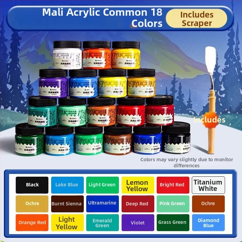 Акрилна боя Marley за акрилно рисуване (Марка: Marley; Материал: акрилна боя; Производител: Marley; Приложение: акрилно рисуване; Внос: Не)