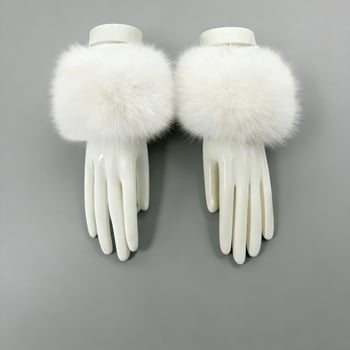 Unisex műszőrme csuklómelegítők, melegek télen/ősszel, koreai stílus